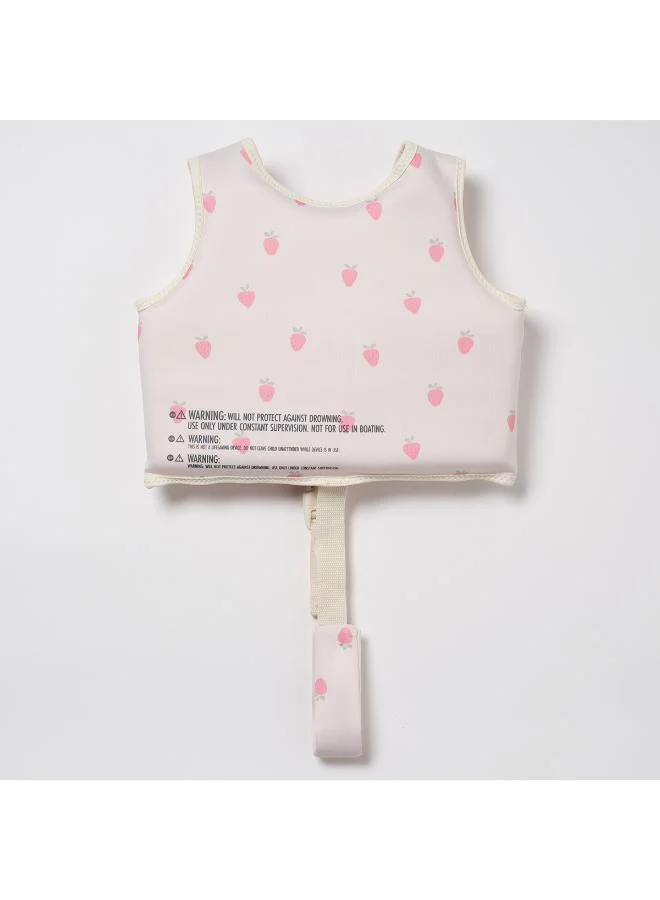 ساني لايف سترة سباحة للأطفال فراولة وشمس